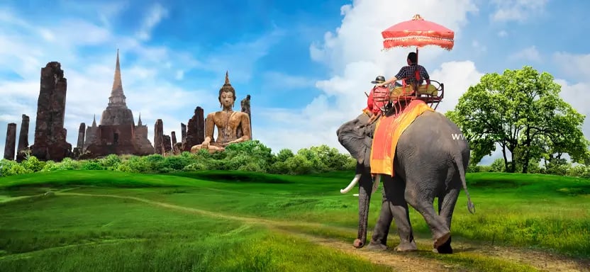 Thailand with Elephant hills