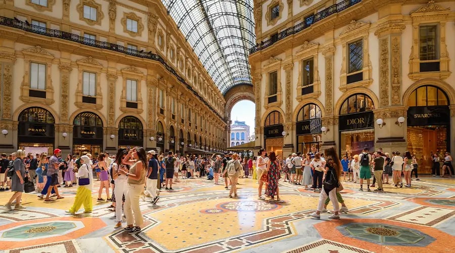 Milan with Swiss Alps